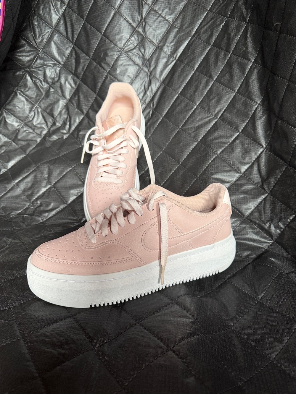 Nike Women's Court Vision Alta LTR in Pink Oxford Size 10